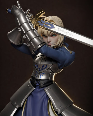 Saber Statue - 1/9 Scale