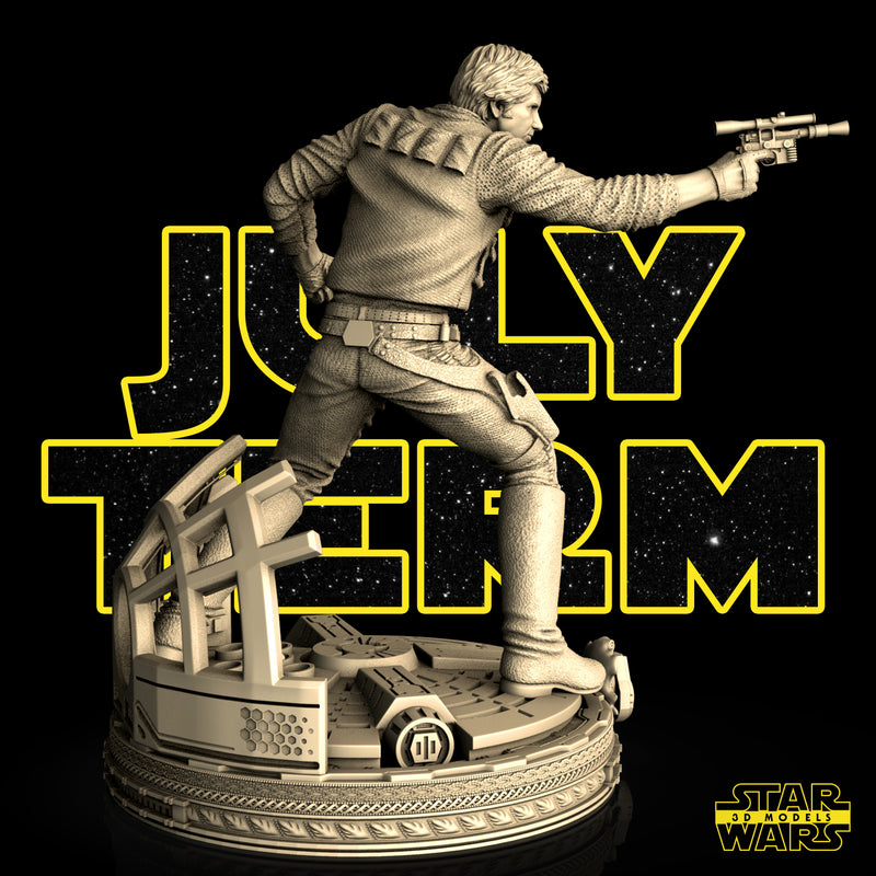 Han Solo Sculpture