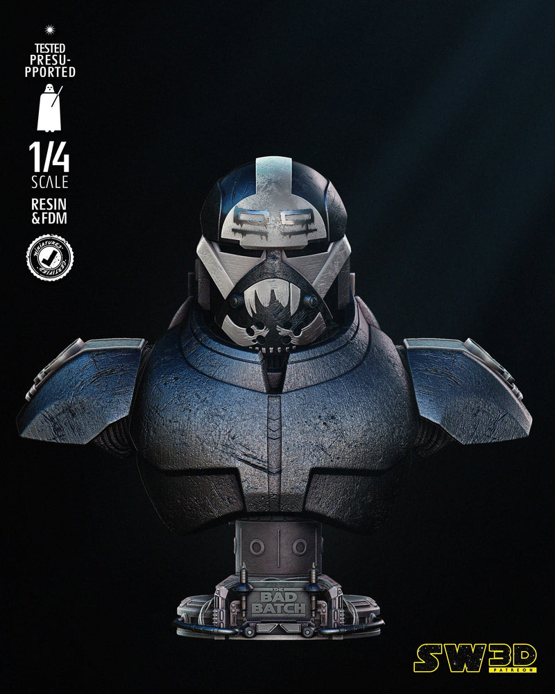 Wrecker Portrait Bust