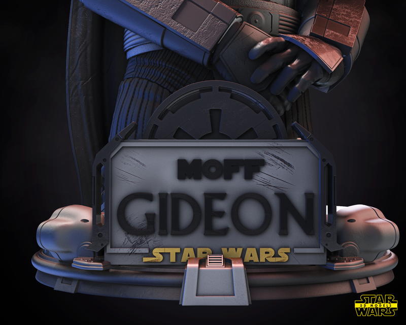 Moff Gideon Bust