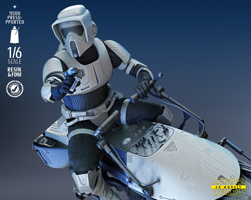 Stormtrooper Explorer Sculpture