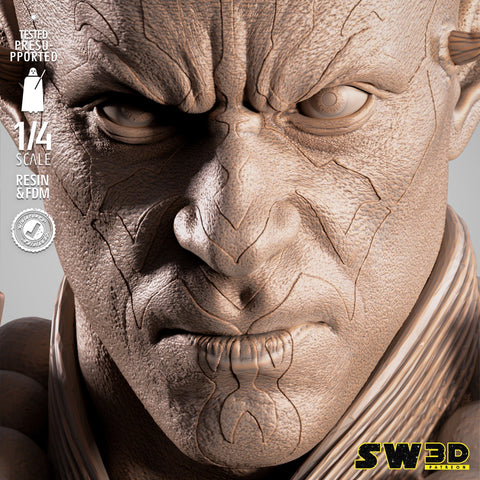 Darth Maul Samurai Portrait Bust