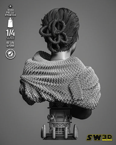 Padme Classic Portrait Bust
