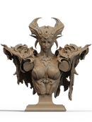 The Queen Of The Ashen Vale Bust - 1/9 Scale