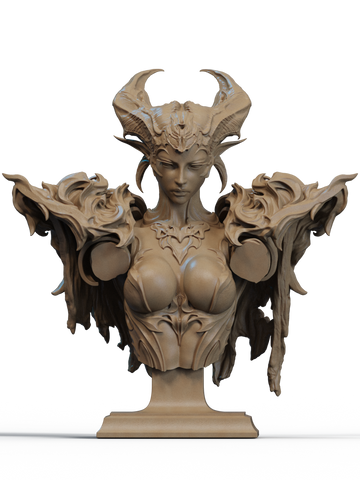 The Queen Of The Ashen Vale Bust - 1/9 Scale