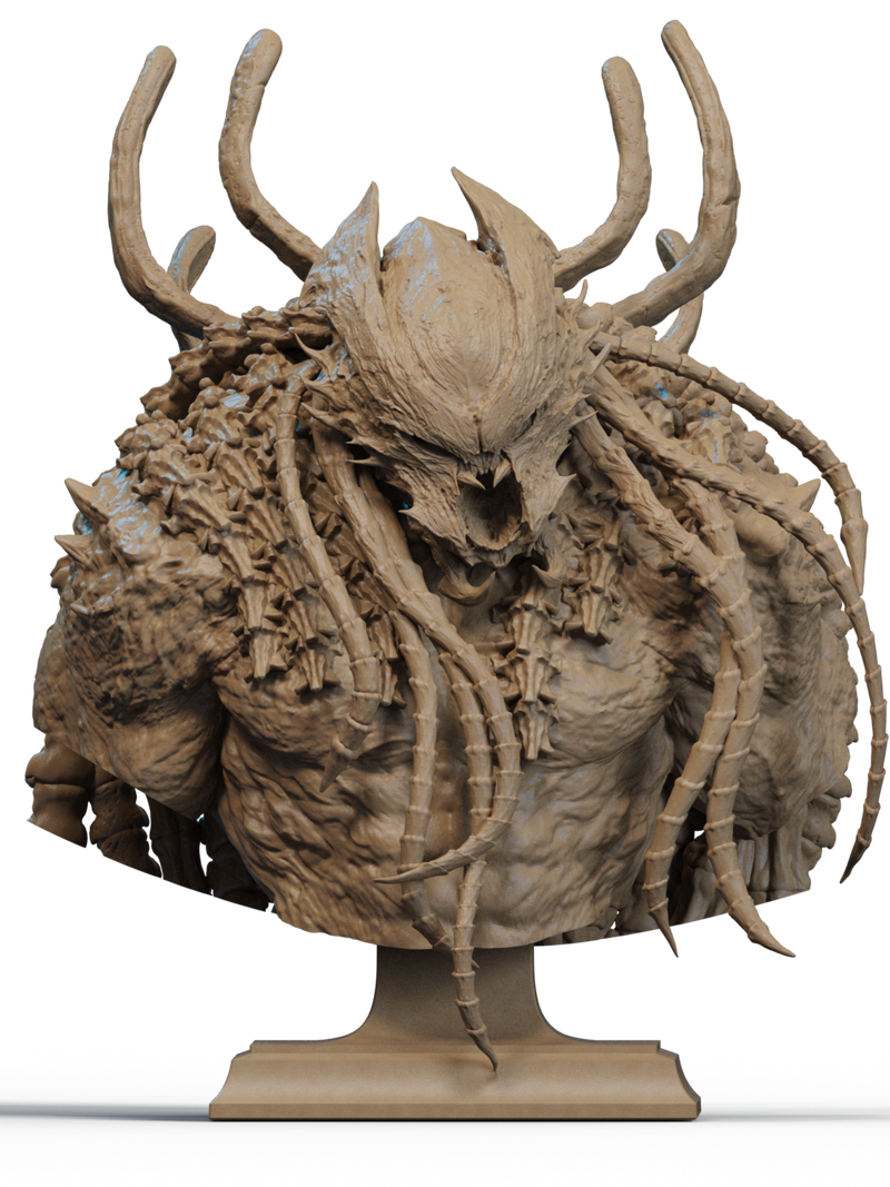 Predator King Bust - 1/9 Scale