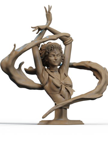 Mercury Bust - 1/9 Scale