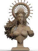 Nyx Godess Of The Night Bust - 1/9 Scale
