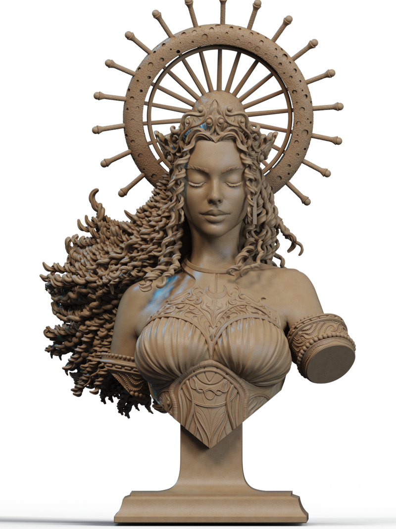 Nyx Godess Of The Night Bust - 1/9 Scale