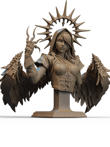 Corrupted Nun Bust - 1/9 Scale