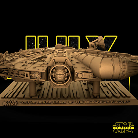 Millennium Falcon Sculpture
