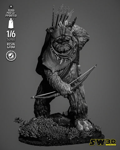 Ewok 3 Sculpture