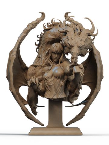 Dragon Lady Bust - 1/9 Scale