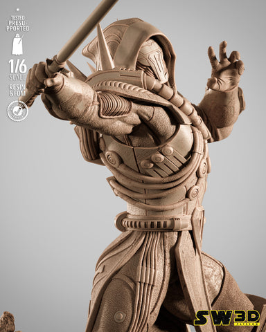 SW3D August 2025 Term Darth Marr Sculpture