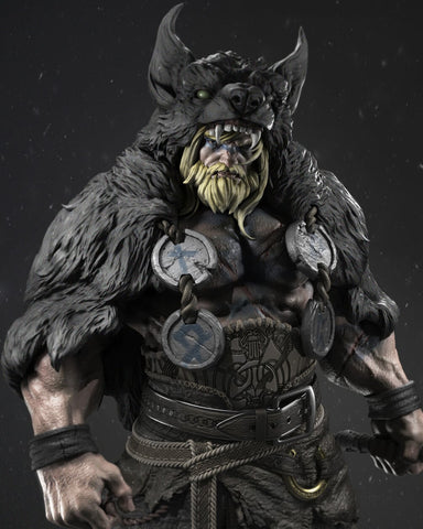 Barbarian Thor Statue - 1/9 Scale