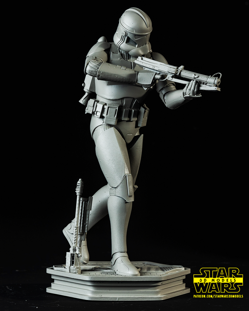 Clone Trooper Sculpture