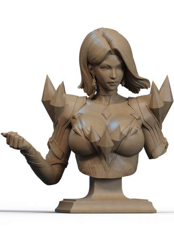 Emma Frost Bust - 1/9 Scale