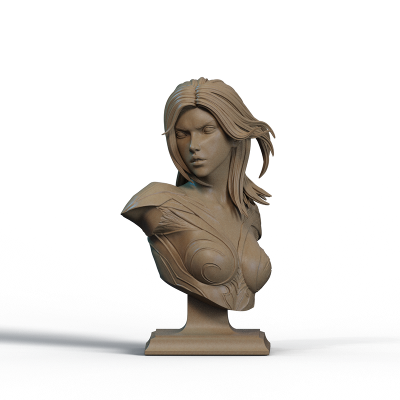 Kaisa Bust - 1/9 Scale