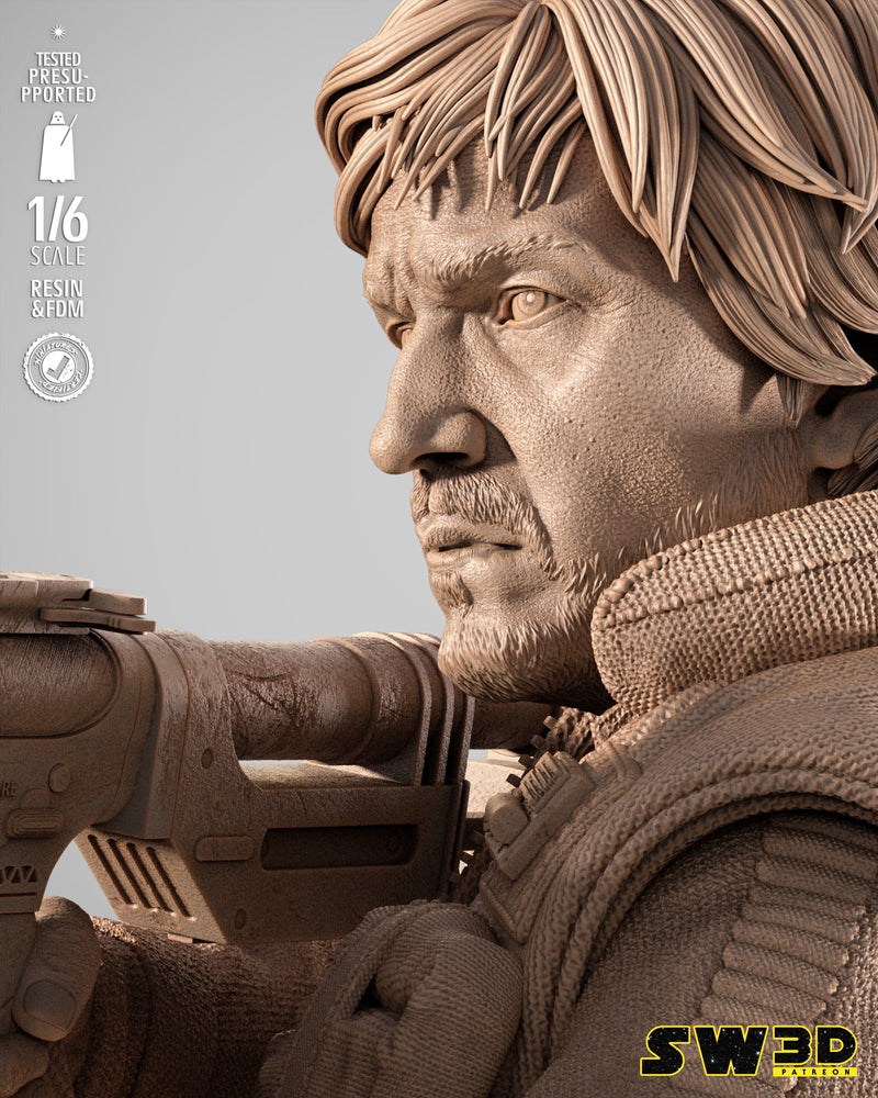 SW3D September 2025 Term Cassian Andor Sculpture