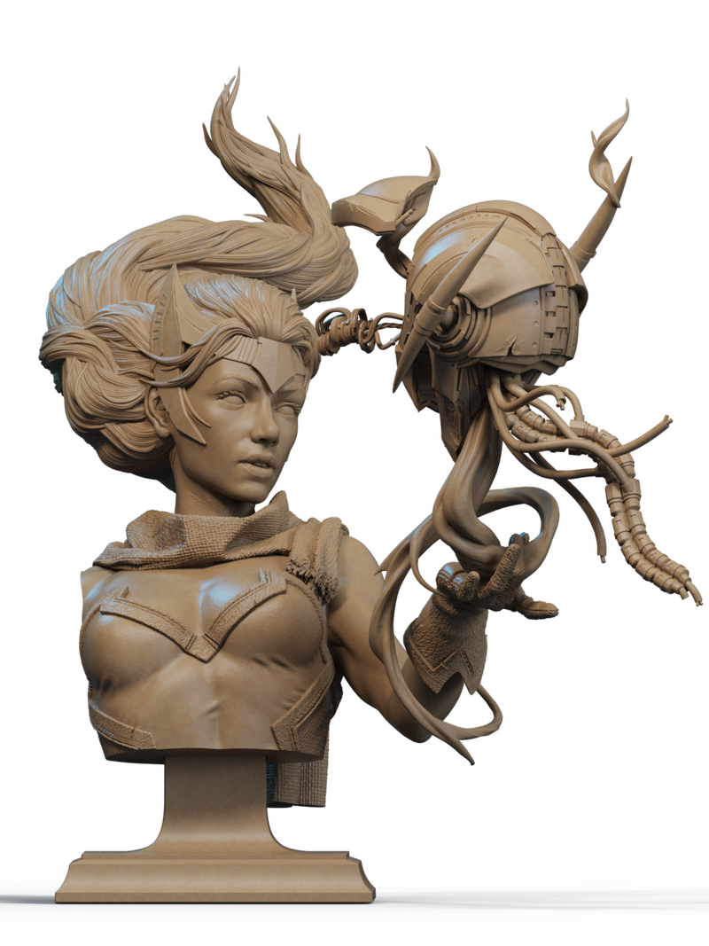 Scarlet Witch Bust - 1/9 Scale