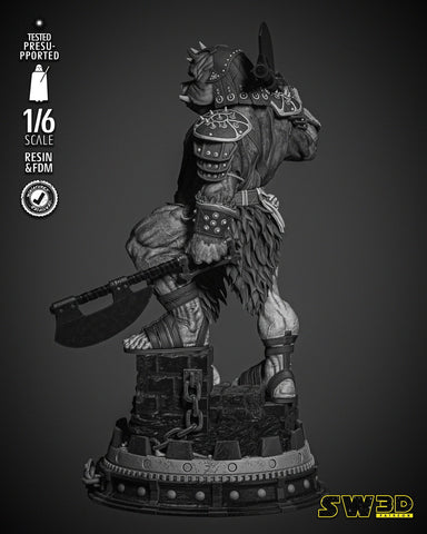Gamorrean Guard Sculpture