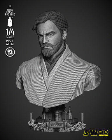 Obi Wan 2024 Portrait Bust