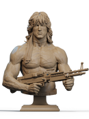Rambo Cobra And Hawk Bust - 1/9 Scale