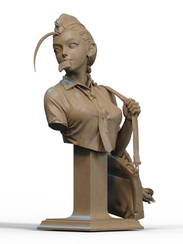 Cammy Bust - 1/9 Scale