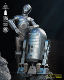 New Hope Luke and Leia Diorama POSTER VERSION