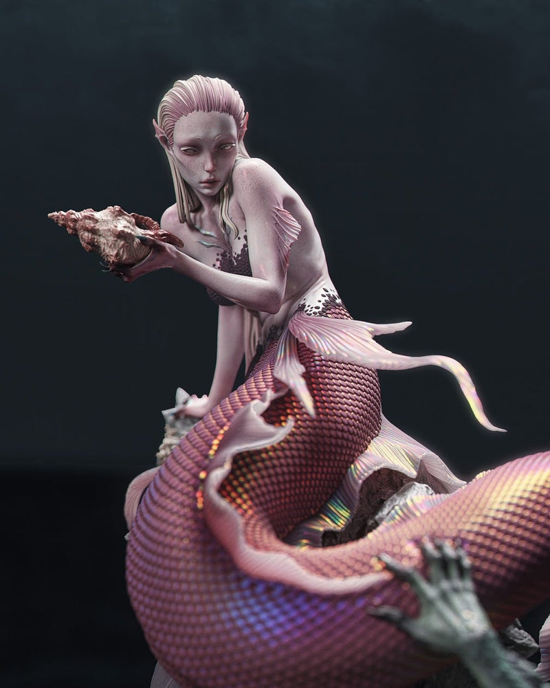 Mermaid Statue - 1/9 Scale
