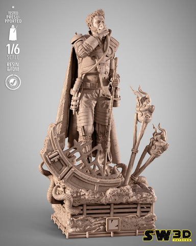 SW3D October 2025 Term Saw Gerrera Sculpture