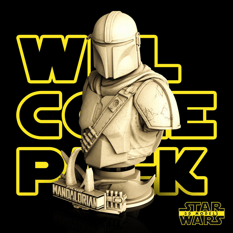 Mandalorian Bust