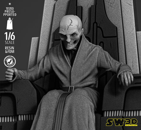 Snoke Sculpture