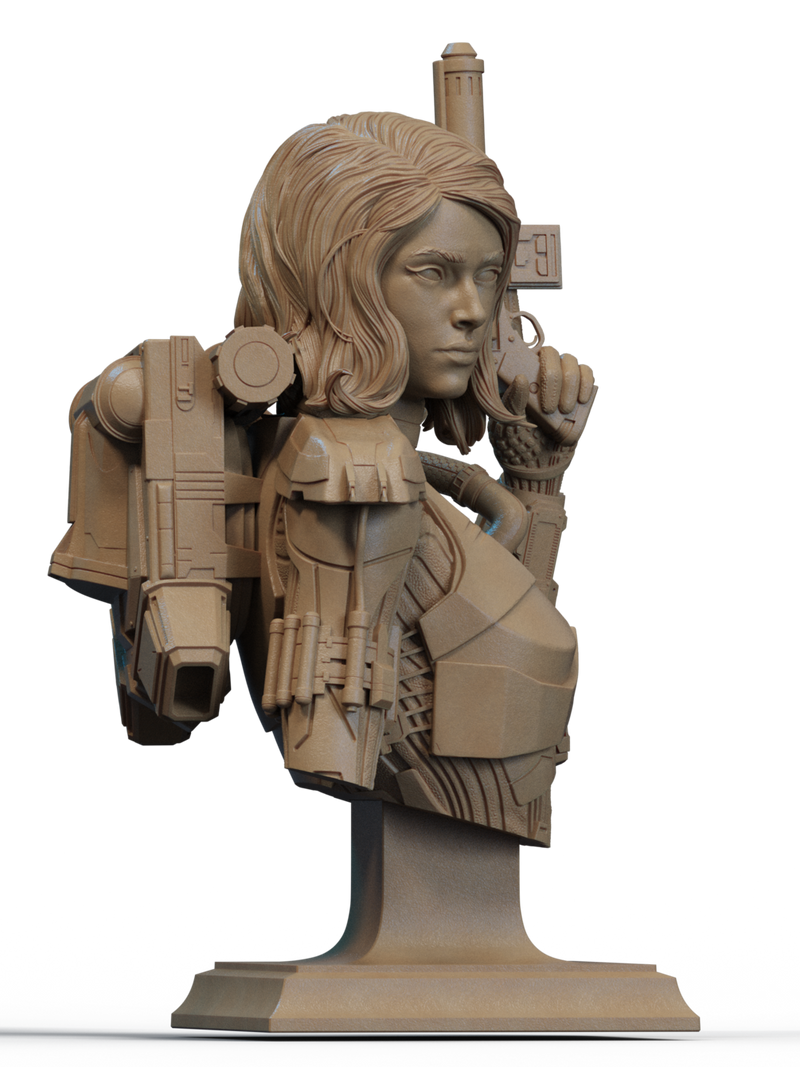 Shae Vizla Bust - 1/9 Scale