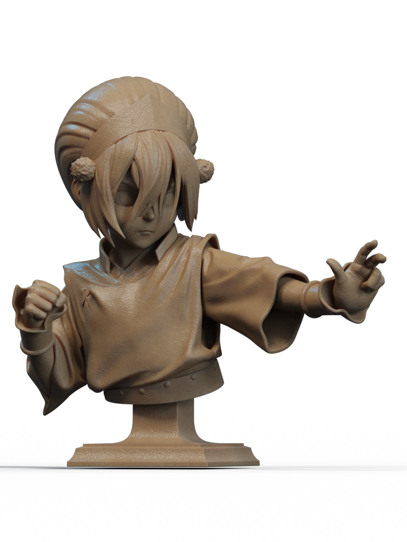 Toph Bust - 1/9 Scale