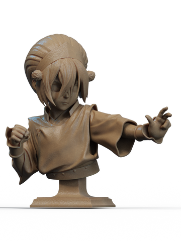 Toph Bust - 1/9 Scale