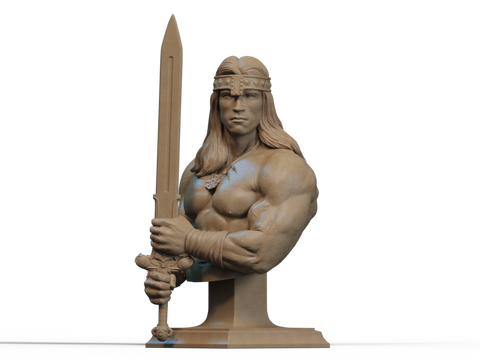 Conan Bust - 1/9 Scale