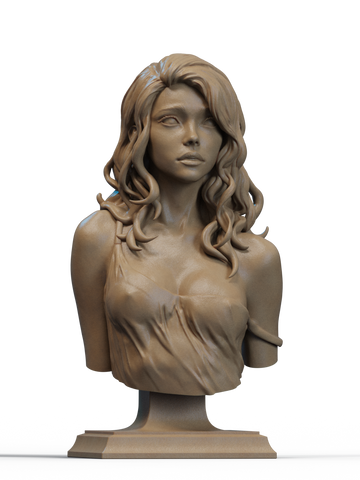 Elegy Of The Wyrm Bust - 1/9 Scale