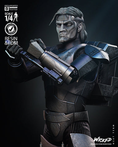 Hunter Bust