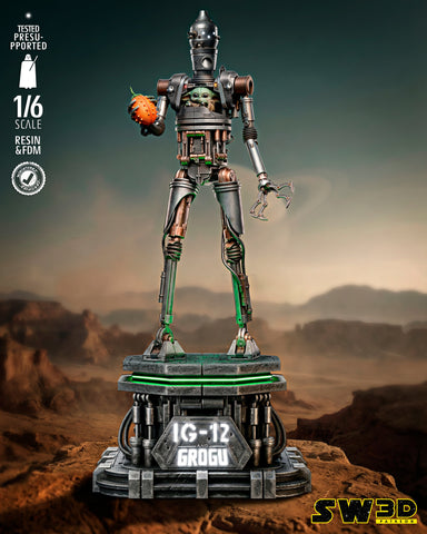 SW3D January 2026 Term IG12 With Grogu Sculpture