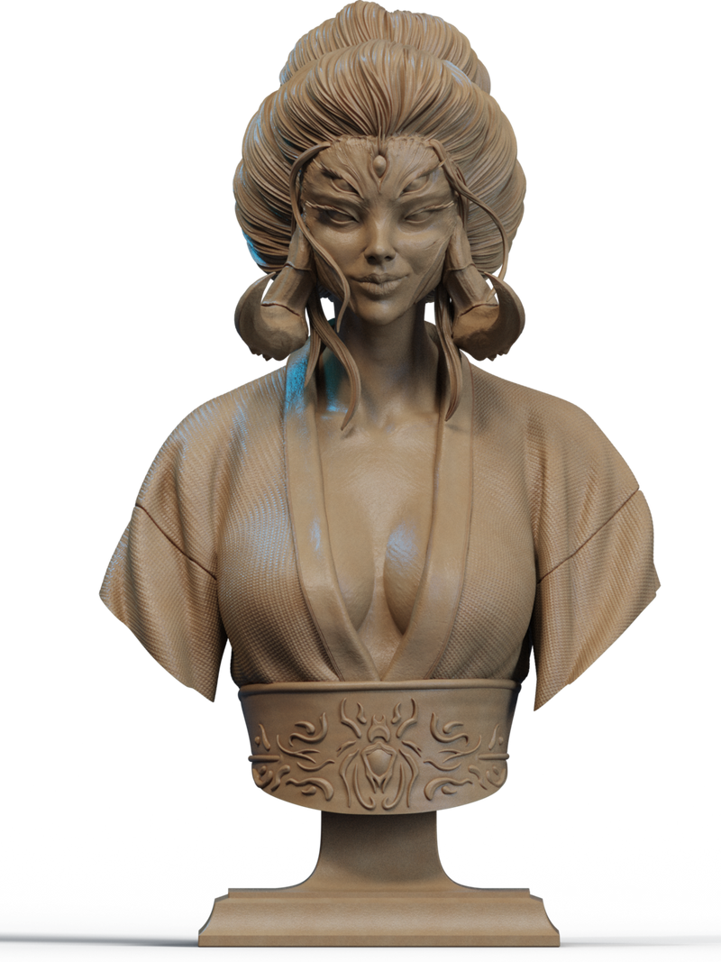 Queen Spider Bust - 1/9 Scale