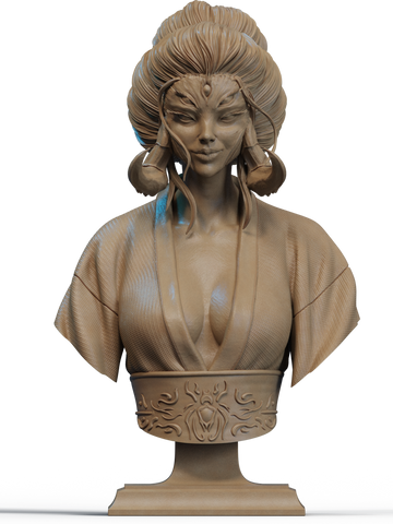 Queen Spider Bust - 1/9 Scale