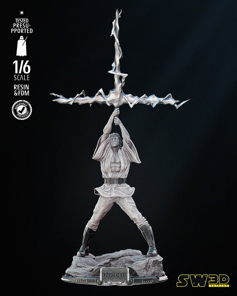 New Hope Luke Skywalker Sculpture