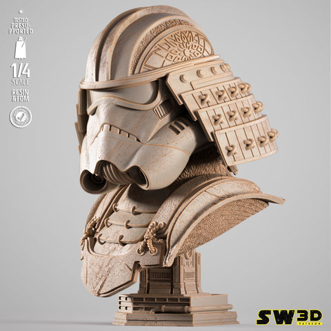 Stormtrooper Samurai Portrait Bust