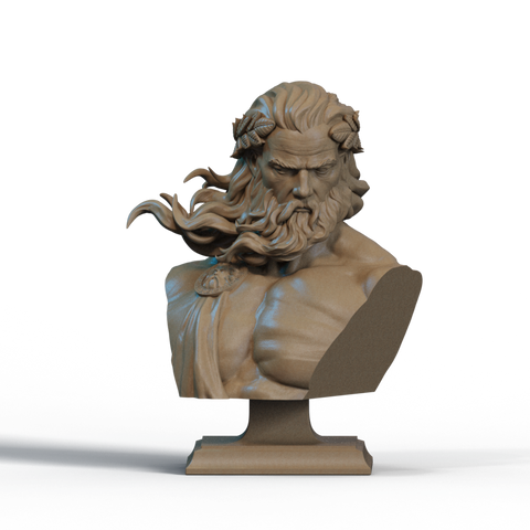 Zeus Bust - 1/9 Scale