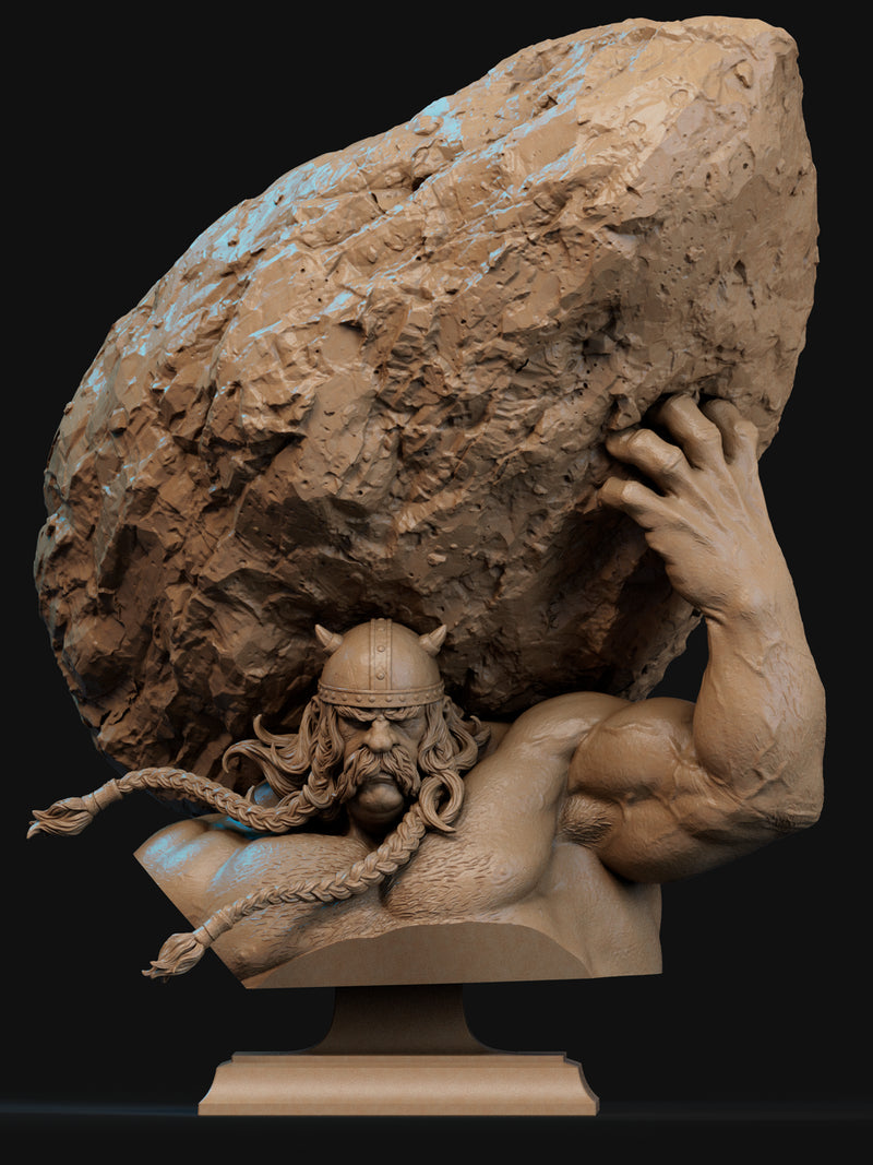 Obelix Bust - 1/9 Scale