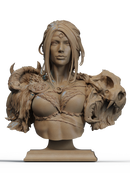 Barbarian Queen Bust - 1/9 Scale