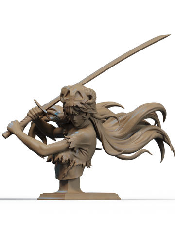 Nelliel Bust - 1/9 Scale