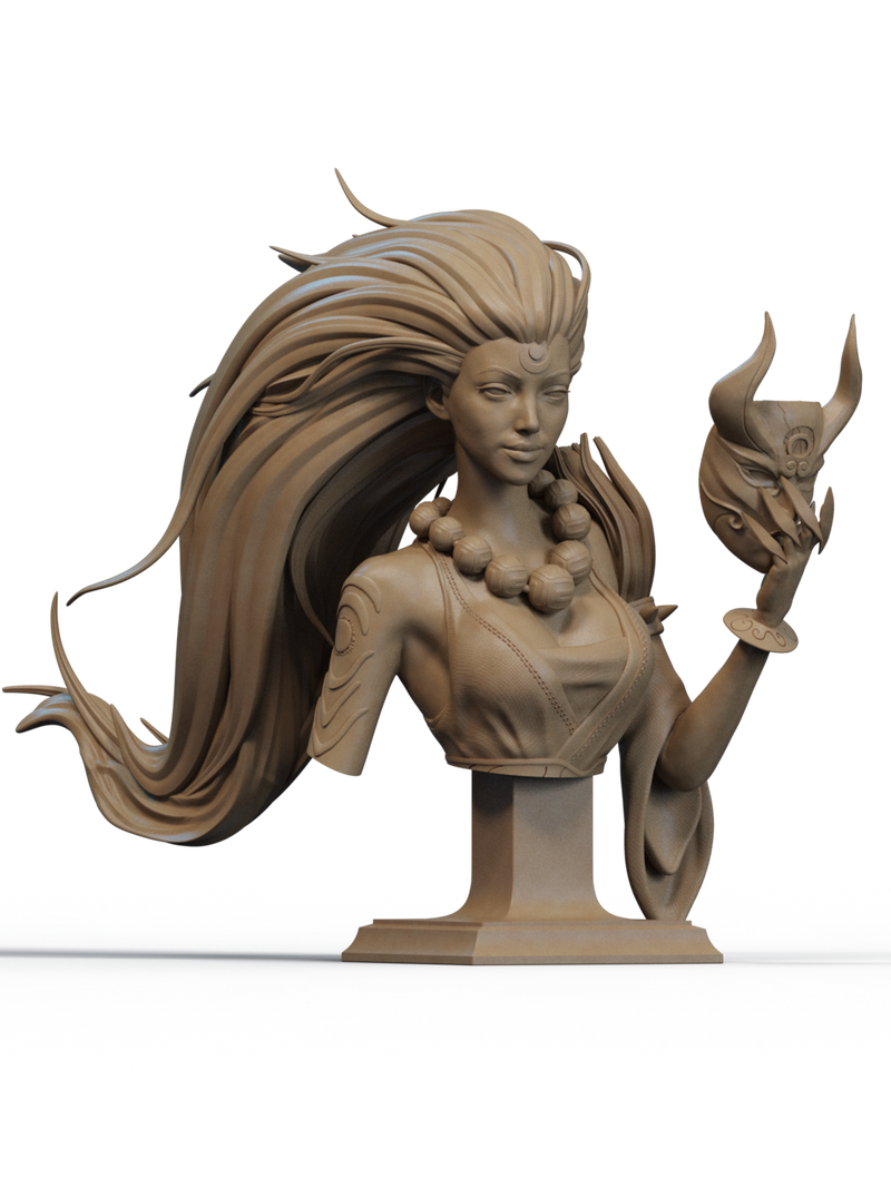 Blood Moon Diana Bust - 1/9 Scale
