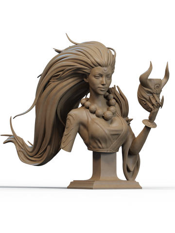 Blood Moon Diana Bust - 1/9 Scale